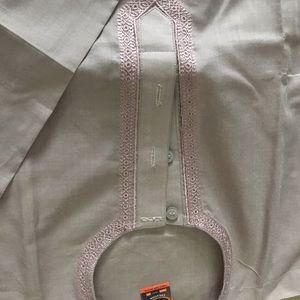 Boys kurta and shalwar set, cotton, brand new